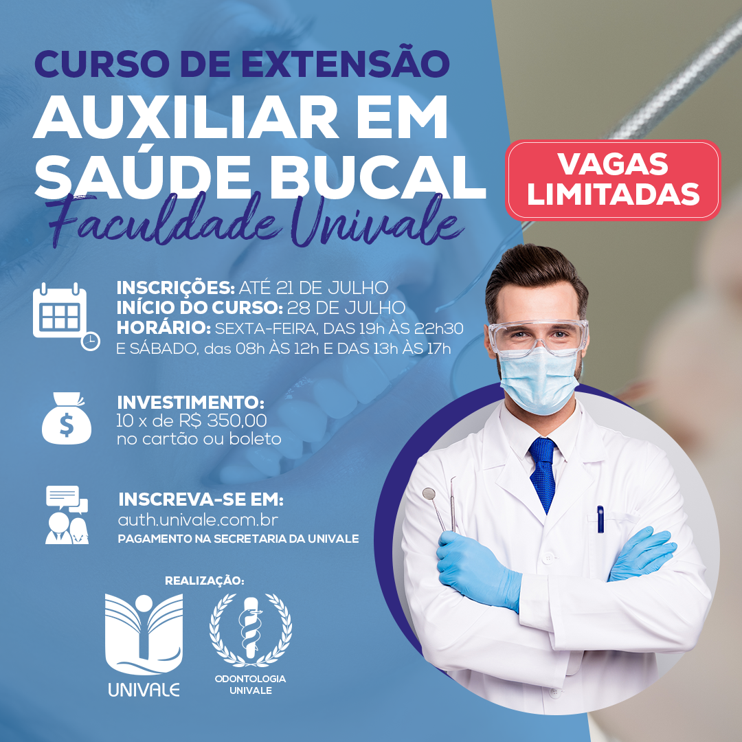 Auxiliar em Saúde Bucal Univale